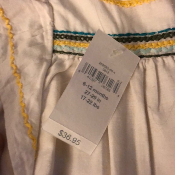 NWT baby gap lined cotton dress and diaper cover - Picture 2 of 3